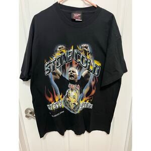 Vintage Stone Cold 3:16 Steve Austin WWF Tshirt- 1999- NWOT m-Size XL